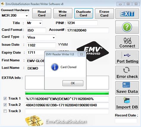 smart card chip reader software|emv chip writer software free.